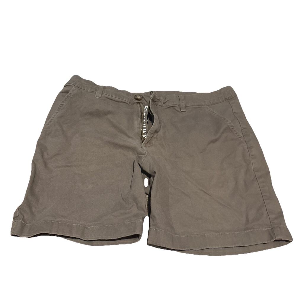 Chubbies beige tan khaki cotton blend casual chino shorts mens size 32” 7 In